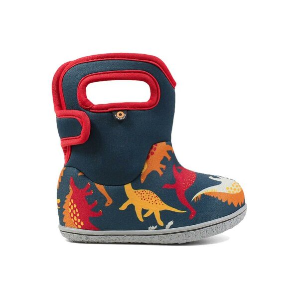 BOGS Footwear cizme de iarnă impermeabile Baby Bogs Dino Indigo Multi 1