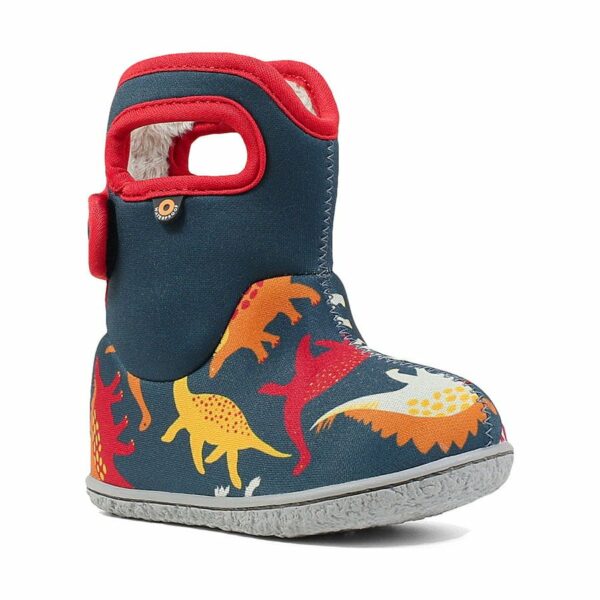 BOGS Footwear cizme de iarnă impermeabile Baby Bogs Dino Indigo Multi