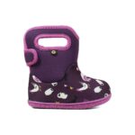 BOGS Footwear cizme de iarnă impermeabile Baby Bogs Farm Purple Multi 1