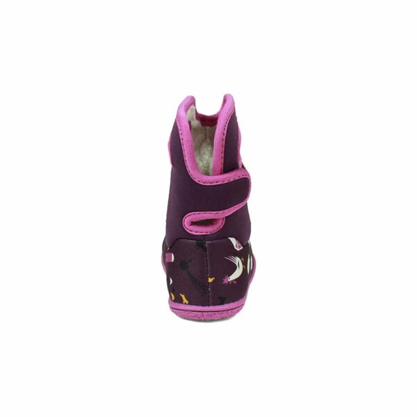 BOGS Footwear cizme de iarnă impermeabile Baby Bogs Farm Purple Multi 4
