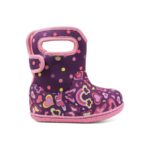 BOGS Footwear cizme de iarnă impermeabile Baby Bogs Rainbow Purple Multi 1