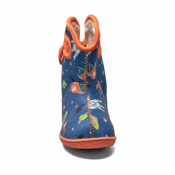 BOGS Footwear cizme de iarnă impermeabile Baby Bogs Spaceman Blue Multi 2