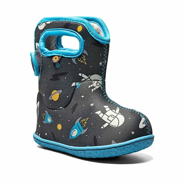 BOGS Footwear cizme de iarnă impermeabile Baby Bogs Spaceman Dark Grey Multi