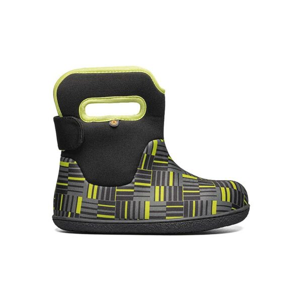 BOGS Footwear cizme de iarnă impermeabile Baby Bogs Youngster Phaser Black Multi 1