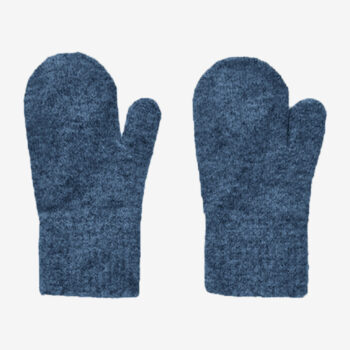 Mănuși pentru bebeluşi din lână tricotată iceblue CeLaVi