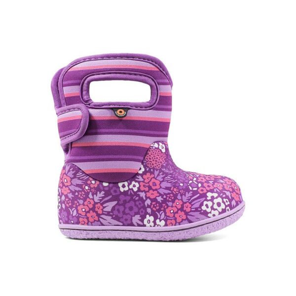 BOGS Footwear cizme de iarnă impermeabile Baby Bogs Northwest Garden Purple Multi 1