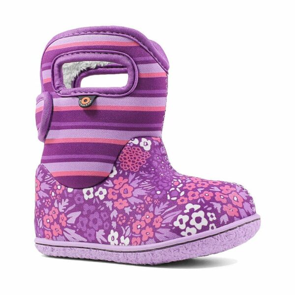 BOGS Footwear cizme de iarnă impermeabile Baby Bogs Northwest Garden Purple Multi