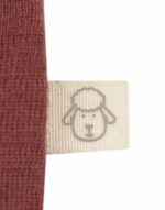 Bluză cu mânecă lungă rouge din lână merinos organică pentru bebeluşi Dilling 3