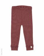 Pantaloni colanţi rouge din lână merinos organică pentru bebeluşi Dilling