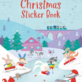 Christmas Sticker Book - Fiona Watt Usborne Publishing carte cu stickere
