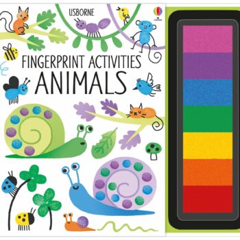 Fingerprint Activities Animals - Fiona Watt Usborne Publishing carte cu activități