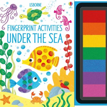 Fingerprint Activities Under the Sea - Fiona Watt Usborne Publishing carte cu activități