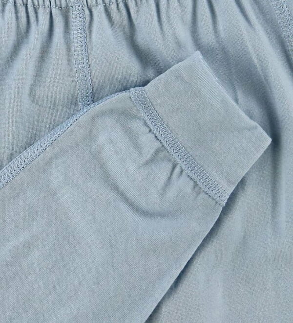 Pantaloni colanţi din lână merinos pentru copii Light Blue Joha 2