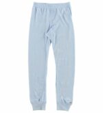 Pantaloni colanţi din lână merinos pentru copii Light Blue Joha