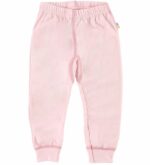 Pantaloni colanţi din lână merinos pentru copii Pink Joha