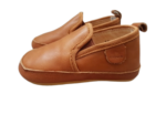 Pantofi barefoot cu elastic din piele naturală pentru primii pași Cognac Move By Melton 3