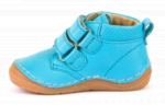 Ghetuţe din piele cu talpă extra flexibilă turquoise Froddo 3