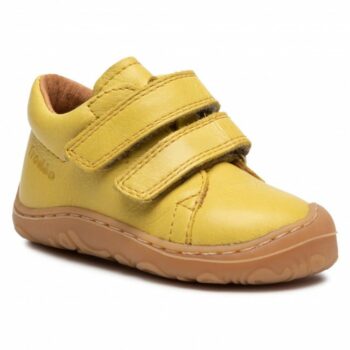 Pantofi din piele cu talpă extra flexibilă Froddo Yellow