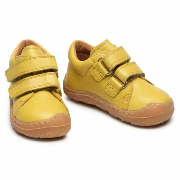 Pantofi din piele cu talpă extra flexibilă Froddo Yellow 5