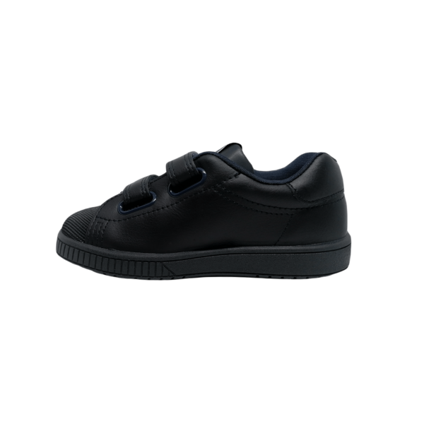 Pantofi sneakers din piele naturală pentru copii cu talpă flexibilă New Cronos Marino Titanitos 2