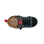 Pantofi sneakers din piele naturală pentru copii cu talpă flexibilă Quirico Marengo Titanitos 5