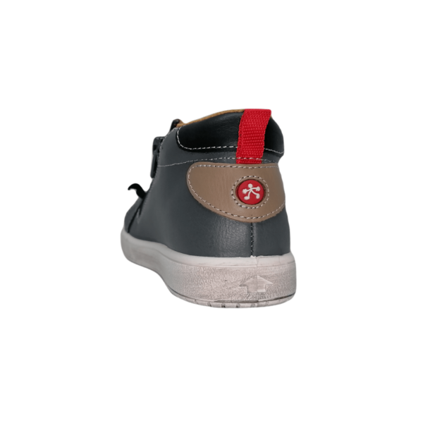 Pantofi sneakers din piele naturală pentru copii cu talpă flexibilă Quirico Marengo Titanitos 6