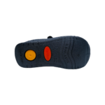 Pantofi sneakers din piele pentru copii cu talpă flexibilă Kevin Navy L680 Titanitos 4