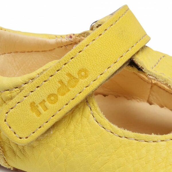 Sandale barefoot din piele yellow Froddo 7