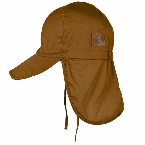 Pălărie de soare model pompier din bumbac UV 50+ Golden Brown Mikk-Line 3