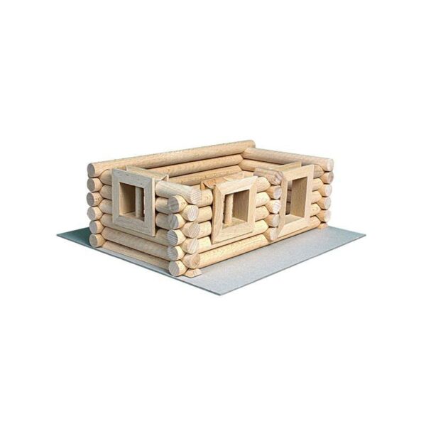 Set construcţie arhitectură Vario Suitcase 72 piese din lemn Walachia
