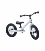 Bicicletă fără pedale 2 în 1 tricicletă copii alb mat Trybike 3
