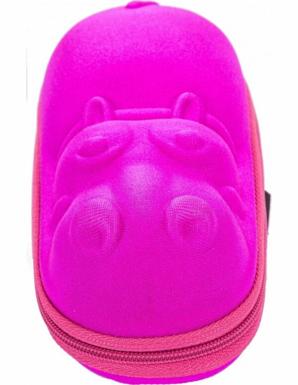Carcasă ochelari Bubzee Pink Hippo Baby Banz 3