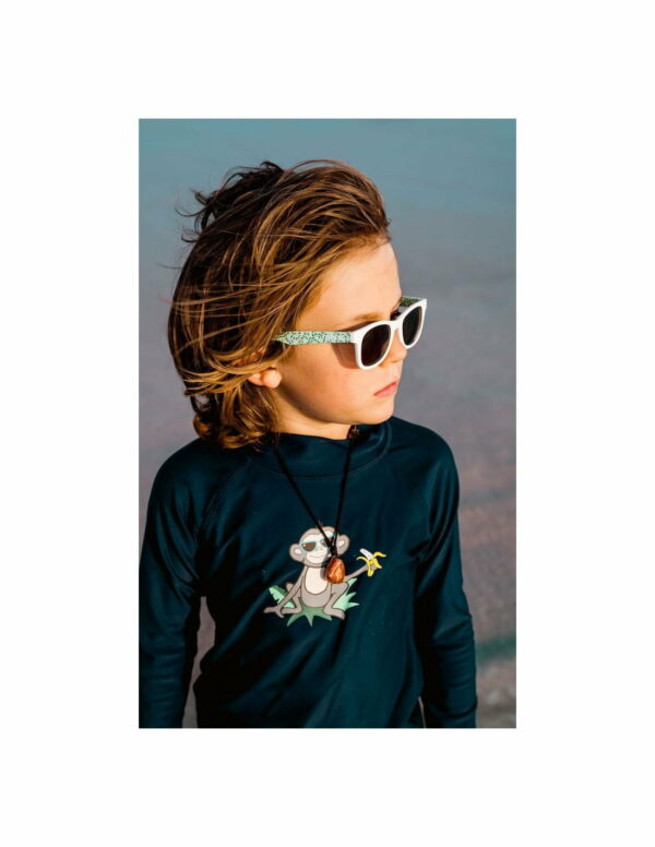 Ochelari de soare 0-2 ani J-Banz Beachcomber Green Confetti 2