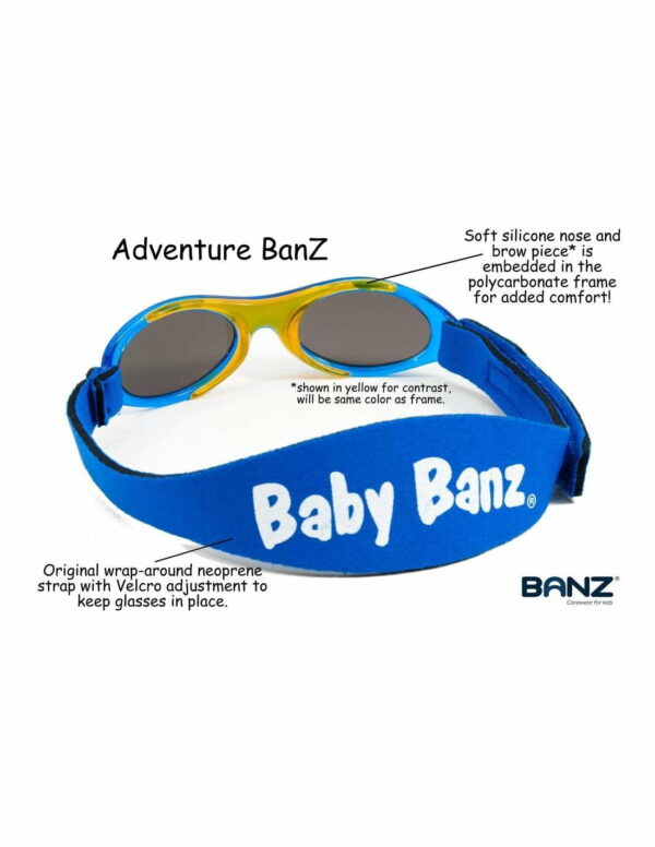 Ochelari de soare 2-5 ani Kidz Onix Black Baby Banz 2