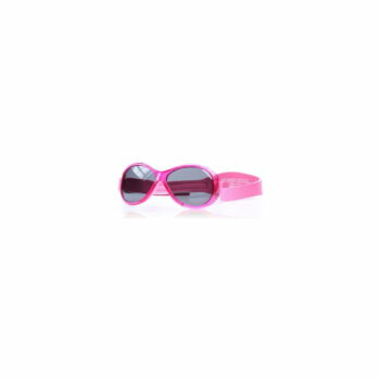 Ochelari de soare Bebe 0-2 ani Retro Oval Pink Banz