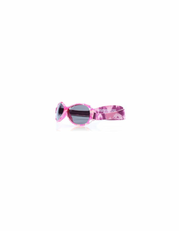 Ochelari de soare Bebe 0-2 ani Retro Oval Pink Diva Banz 2