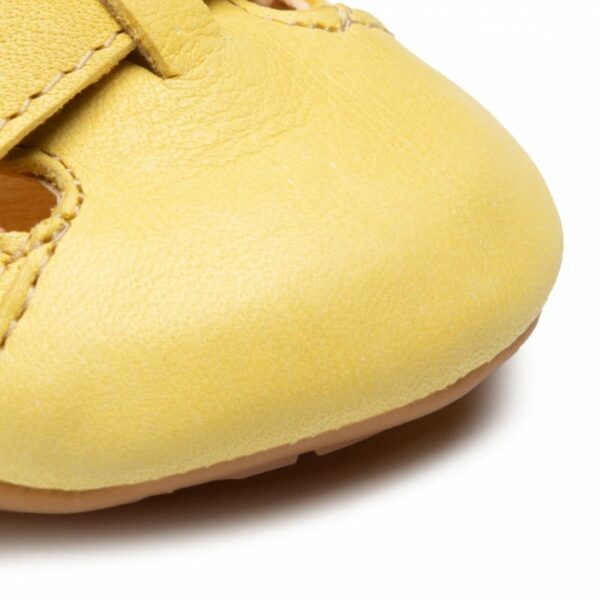 Sandale barefoot din piele yellow Froddo 2