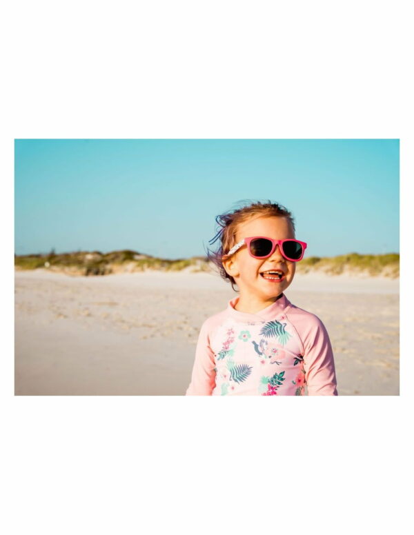 Ochelari de soare 2-4 ani J-Banz Beachcomber Cherry Floral 2