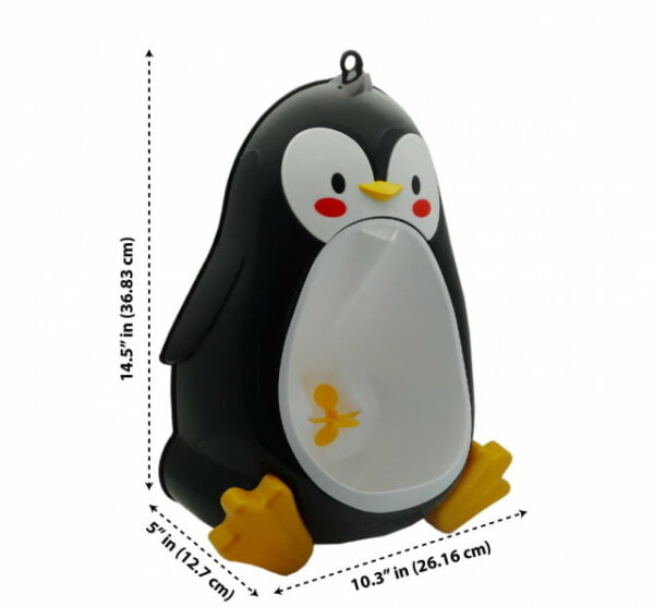 Pișoar în formă de pinguin pentru băieței 4