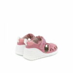 Sandale din piele naturală pentru copii cu talpă flexibilă Kristy Rosa Palo Titanitos 2