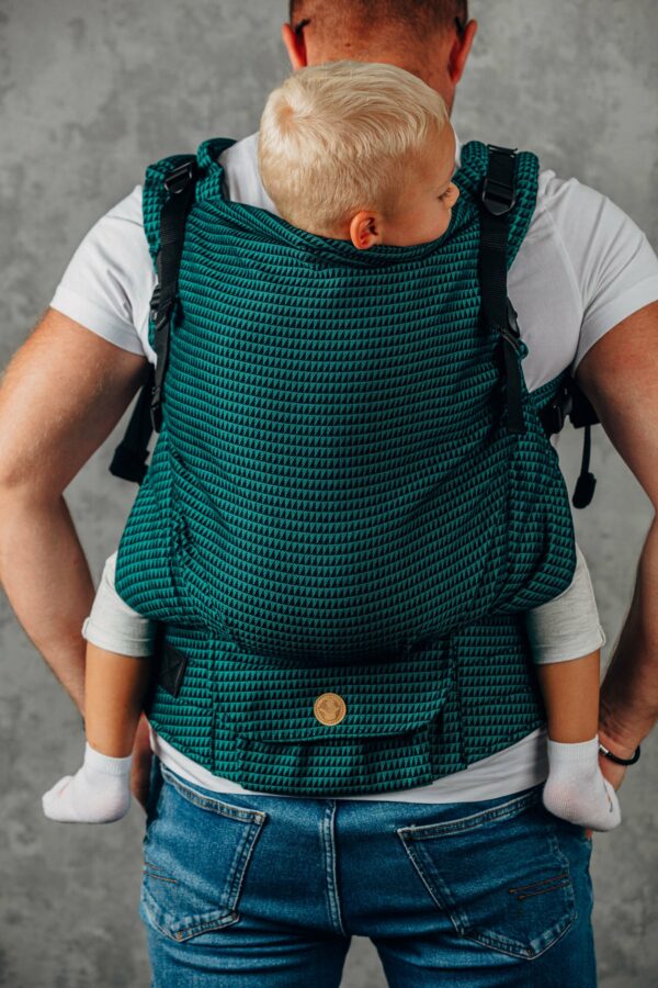 LennyPreschool Basic Line Jade marsupiu ajustabil Lenny Lamb 2