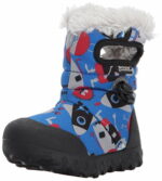 BOGS Footwear cizme de iarnă impermeabile B-MOC Monsters Blue Multi