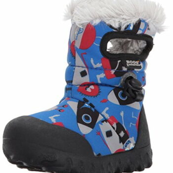 BOGS Footwear cizme de iarnă impermeabile B-MOC Monsters Blue Multi