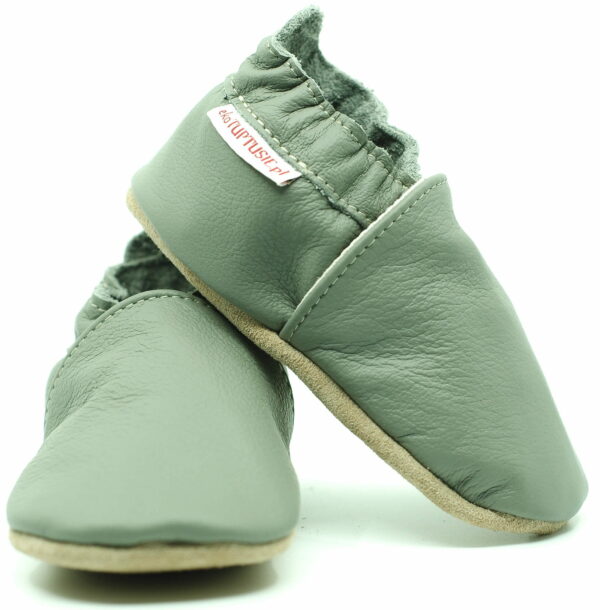 Pantofi din piele cu talpă moale Fiorino EkoTuptusie V2 - Smooth Grey 2