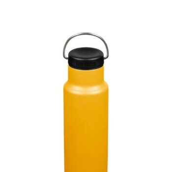 Sticlă termos recipient termoizolant cu capac etanş Loop Classic Maroigold 355 ml Klean Kanteen