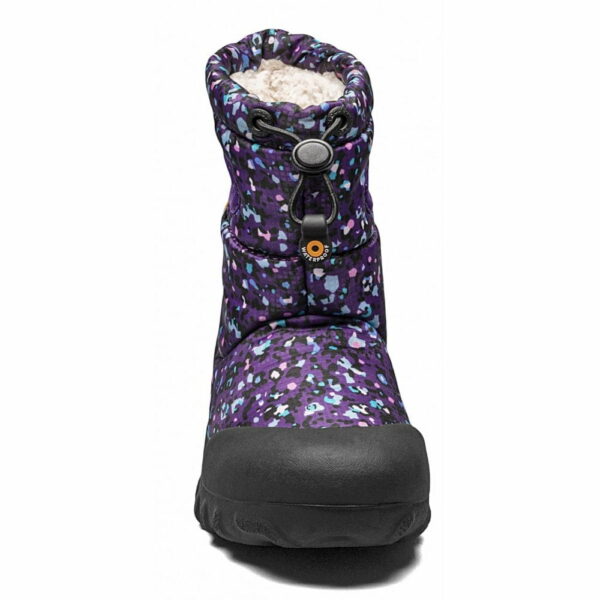 Bogs cizme de iarnă impermeabile B-Moc Snow Little Textures Purple Multi