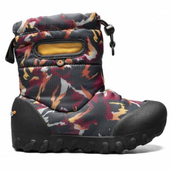 Bogs cizme de iarnă impermeabile B-Moc Snow Winter Mountain Dark Grey Multi 07