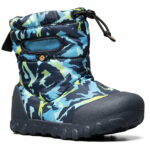Bogs cizme de iarnă impermeabile B-Moc Snow Winter Mountain Navy Multi