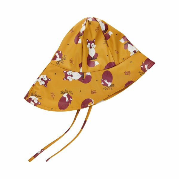 Pălărie termică impermeabilă de ploaie cu fleece Fox - Mineral yellow - CeLaVi