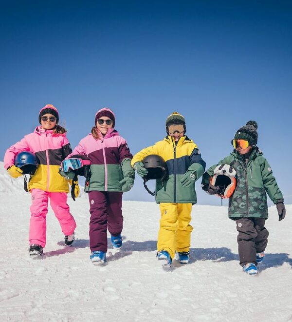 Pantaloni de ski iarnă pentru copii Color Kids